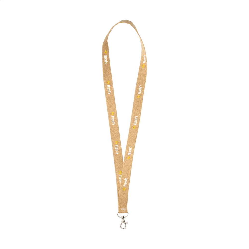 Logotrade promotional item image of: Lanyard Cork 2 cm keycord